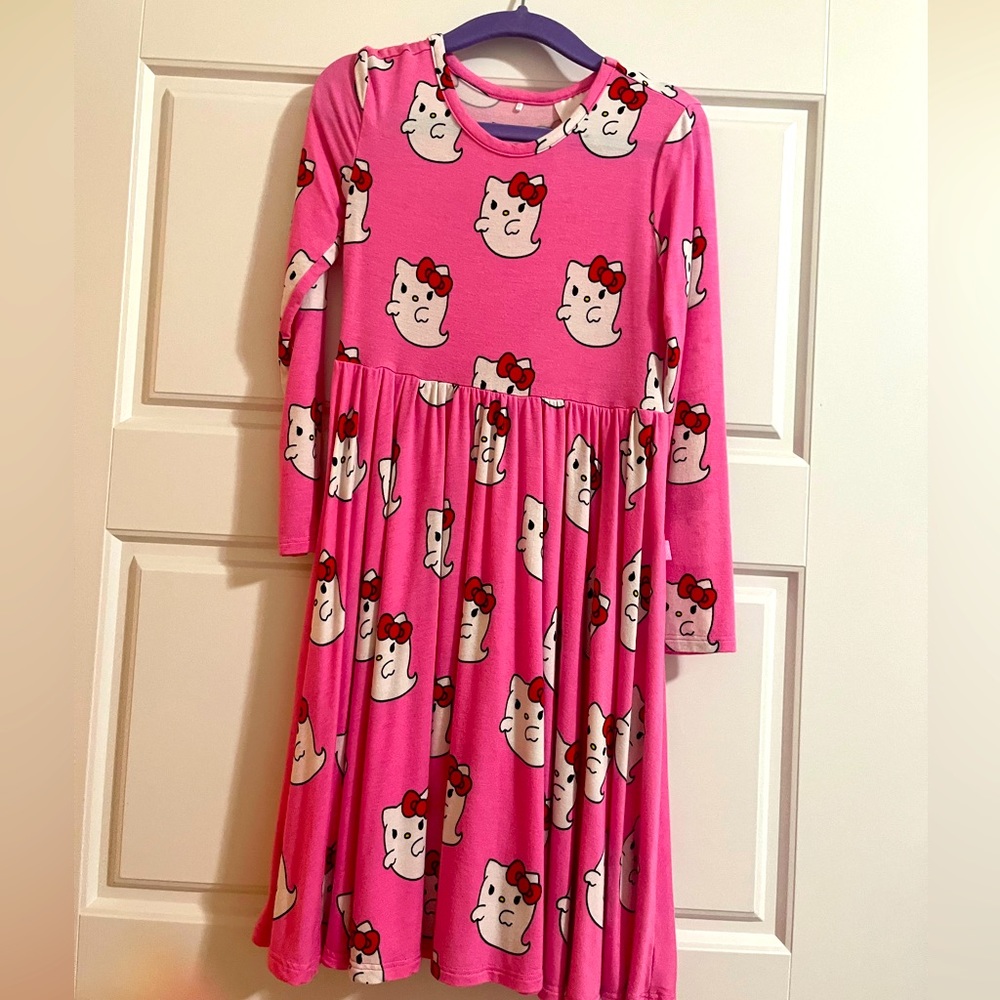 Posh Peanut x Hello Kitty Ghost Dress - 5T EUC washed once never worn